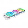 Thermaltake SWAFAN INFINITY EX14 ARGB Sync 140 mm behuizingsventilator, wit, 3-pack
