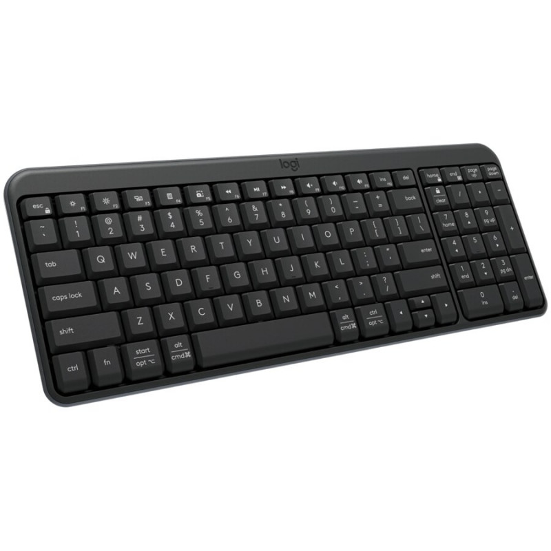 Logitech K250 draadloos Bluetooth-toetsenbord, grafiet
