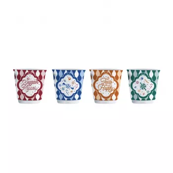 Bialetti NCANDY010 Tassenset, 4 stuks