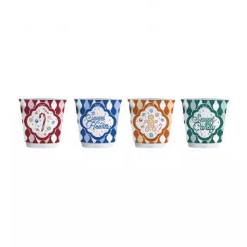 Bialetti NCANDY010 Tassenset, 4 stuks