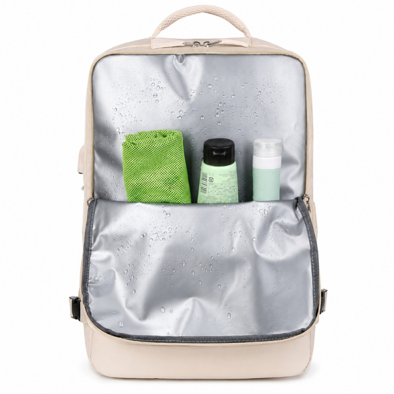 Extralink Black Forest KM06 Reis-Laptop-Rugzak 45x20x30 cm, beige