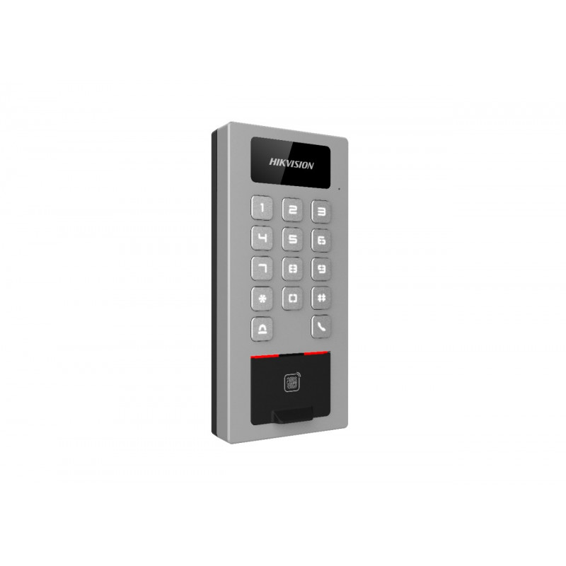 Hikvision DS-K1T502DBFWX toegangscontrolelezer grijs