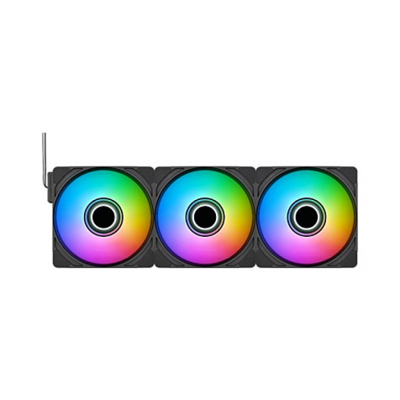 Thermaltake CT140 EX INFINITY ARGB Sync 140 mm behuizingsventilator, zwart, 3-pack