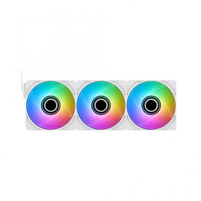 Thermaltake CT140 EX INFINITY ARGB Sync 140 mm behuizingsventilator, sneeuwwit, 3-pack