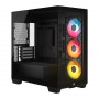 Corsair 2800X RS-R ARGB panoramaglas Micro-ATX computerbehuizing, zwart