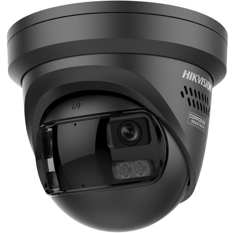 Hikvision DS-2CD2343G2P-LISU/SL 4MP 180° panoramadome-IP-camera, zwart