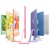 Apple iMac 23,5 inch M4 10-Core CPU 10-Core GPU 24GB 1TB SSD standaardglas - zilver, Gigabit Ethernet, Magic Mouse, Magic Keyboard met Touch ID (Duits)