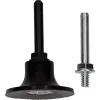 Bosch 2608000857 steunschijf, 50 mm, Quick Lock, zwart (voor GWG 12V-50 S Professional)