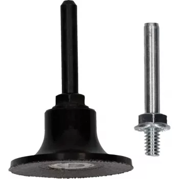 Bosch 2608000857 steunschijf, 50 mm, Quick Lock, zwart (voor GWG 12V-50 S Professional)