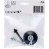 Bosch 2608000857 steunschijf, 50 mm, Quick Lock, zwart (voor GWG 12V-50 S Professional)