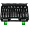 WUBER W33001 lange dopsleutelset 1/2 inch, 6-kant, 35 stuks