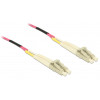 Delock 80156 LC Duplex naar LC Duplex Multimode OM4 glasvezelkabel, 75 m