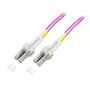 EFB-Elektronik glasvezel-patchkabel LC naar LC OM4 duplex, 40 m, LSZH, violet