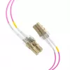 EFB-Elektronik glasvezel-patchkabel LC naar LC OM4 duplex, 40 m, LSZH, violet