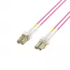 EFB-Elektronik glasvezel-patchkabel LC naar LC OM4 duplex, 40 m, LSZH, violet