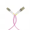 EFB-Elektronik glasvezel-patchkabel LC naar LC OM4 duplex, 40 m, LSZH, violet