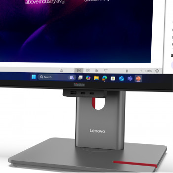 Lenovo ThinkVision P40WD-40 40 inch 5K WUHD curved IPS-monitor, 120 Hz, dock, Daisy Chain, MC60 camera, luidspreker