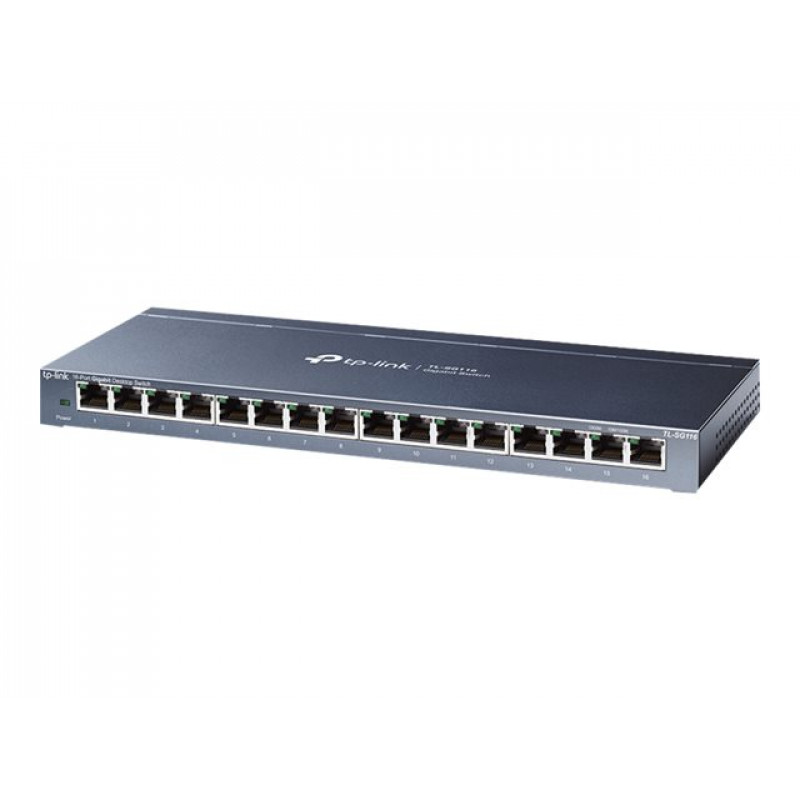 TP-Link TL-SG116 16-poorts Gigabit desktop-switch V2.60