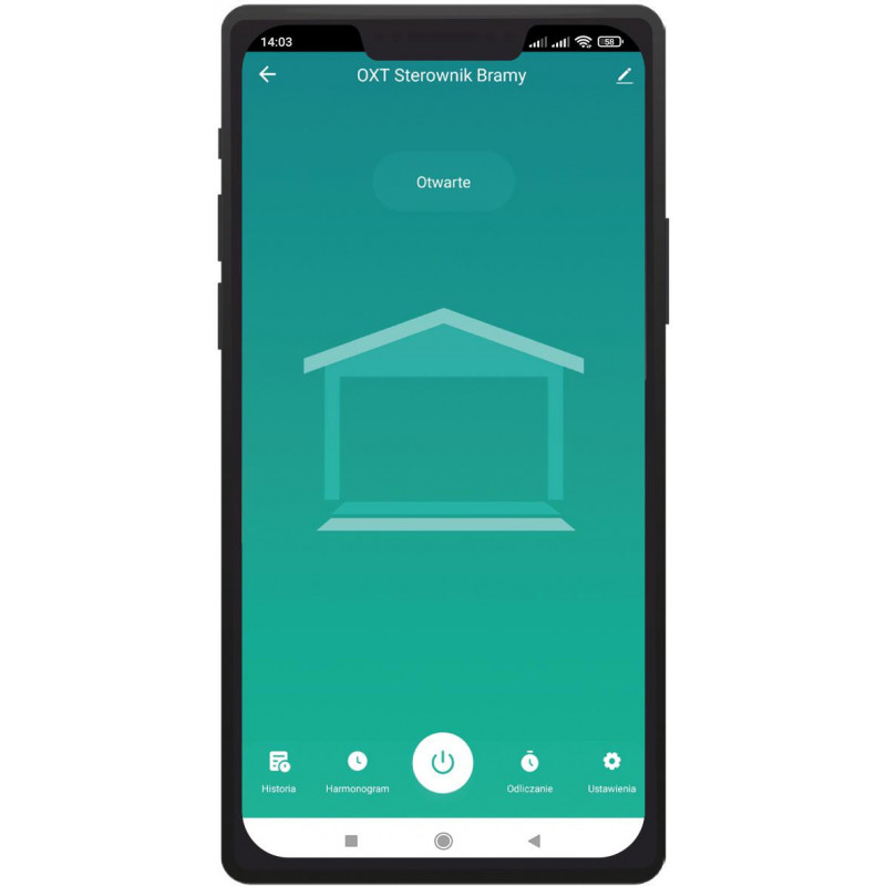 OXT T211G WLAN Tuya-module voor poortaandrijvingen met antenne en sensor