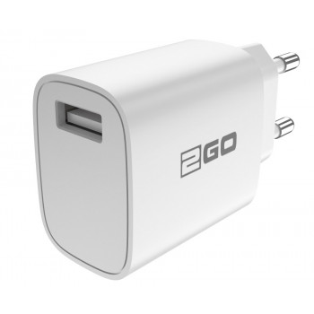 2GO 797253 mobiele oplader, 5 V, wit, binnen