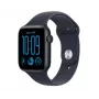 Apple Watch SE 3 GPS 44 mm aluminium behuizing middernacht met sportband blauw – S/M