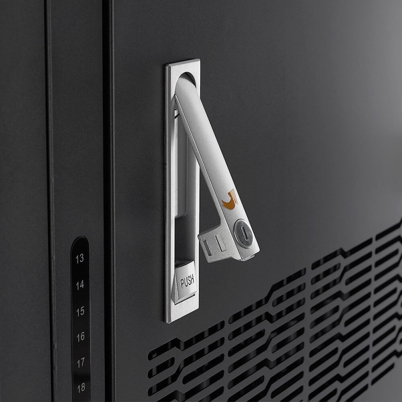 Formcase TransformerCart T36PD Perf. Plus draagbare apparaatbeheerwagen zwart