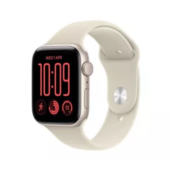 Apple Watch SE 3 GPS 40 mm aluminium behuizing poolster met sportband zand – S/M