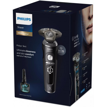 Philips S9000 Prestige SP9840/32 nat & droog elektrisch scheerapparaat, grijs