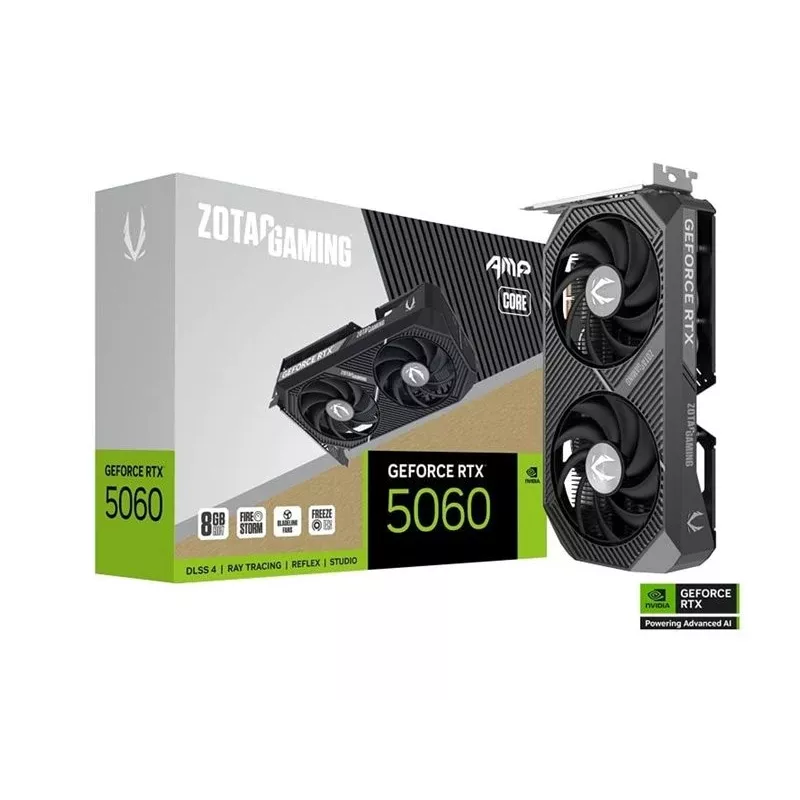 ZOTAC GAMING GeForce RTX 5060 AMP Core 8GB GDDR7 grafische kaart