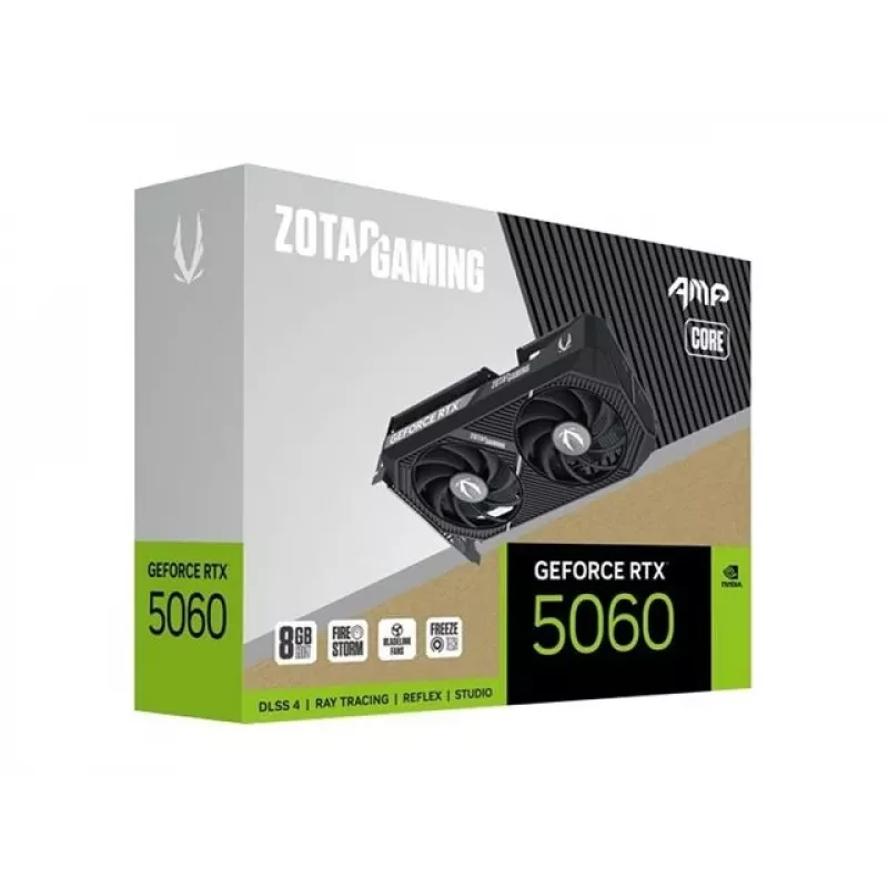 ZOTAC GAMING GeForce RTX 5060 AMP Core 8GB GDDR7 grafische kaart