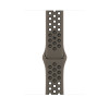 Apple Watch Nike Sport-band 45mm – Olive Grey/zwart