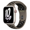 Apple Watch Nike Sport-band 45mm – Olive Grey/zwart