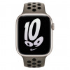 Apple Watch Nike Sport-band 45mm – Olive Grey/zwart