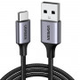 Ugreen US288 USB 2.0-kabel USB-A naar USB-C, 3 m, zwart