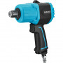 HAZET 9013MTT Twin Turbo pneumatische slagschroevendraaier 3/4 inch, 1890 Nm loskoppel, zwart/blauw