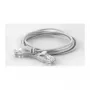 WANTEC slim Cat6a U/UTP patchkabel RJ45, 2,8 mm, 1,5 m, wit
