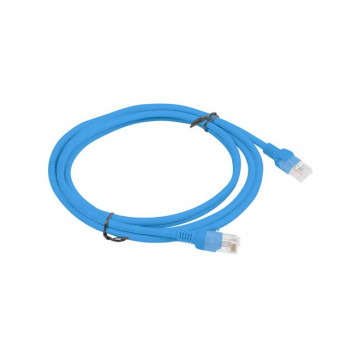 LANBERG Cat5e U/UTP patchkabel RJ45, 2 m, blauw