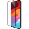 dbramante1928 eco-shield Screenprotector voor Apple iPhone 15, zwarte rand