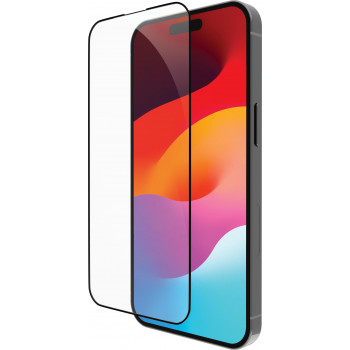 dbramante1928 eco-shield displayscherm voor Apple iPhone 15, zwarte rand