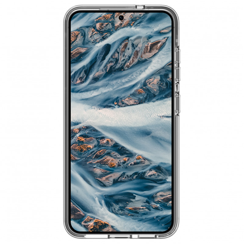 dbramante1928 Iceland Pro Qi2 backcover voor Samsung Galaxy S25+, MagSafe-compatibel, transparant