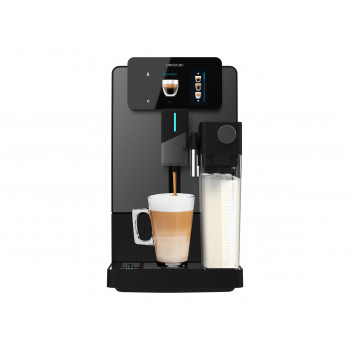 Cecotec Cremmaet Latte Touch volautomatische koffiemachine, 19 bar, ingebouwde melkopschuimer, 1500 W, zwart