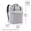 Reisenthel allday rugzak M voor laptops tot 15,6 inch, 15 L, zwart