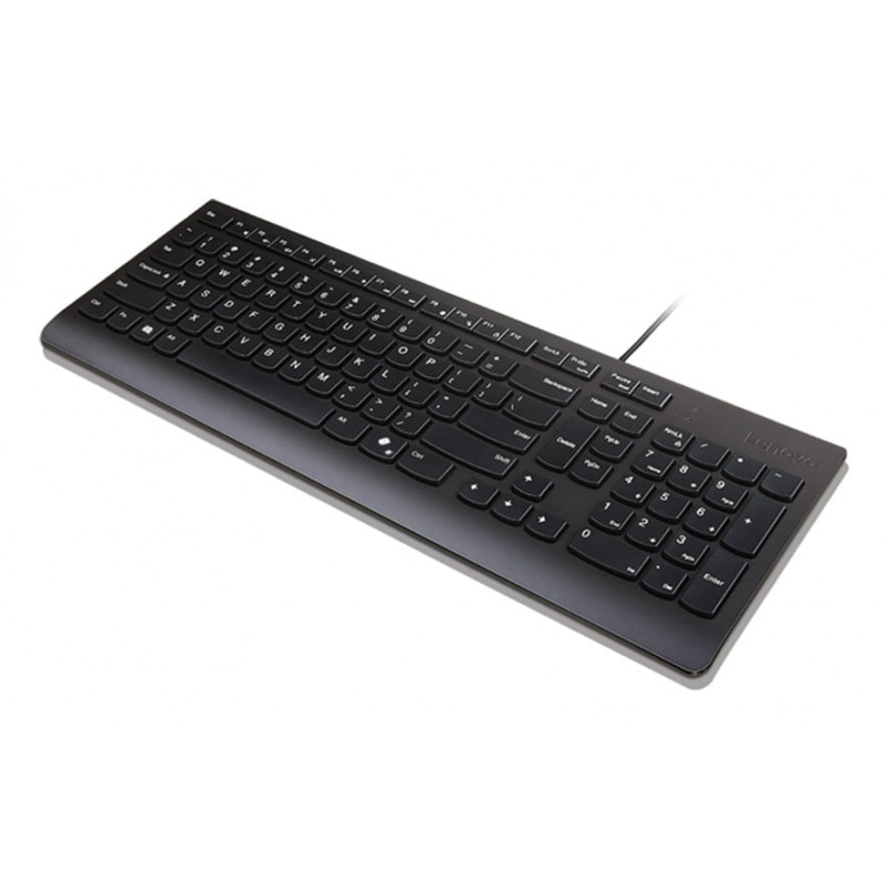 Lenovo Essential bedrade toetsenbord AI, US-Engels met eurosymbool