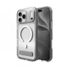 Zagg Crystal Palace Snap met standaard voor iPhone 18 Pro Max / 17 Pro Max transparante smartphonehoes