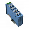 WAGO 750-489 4-kanaals analoge ingang voor RTD-sensoren en thermokoppels blauw