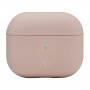 dbramante1928 Costa Rica – hoes voor draadloze koptelefoon – gerecycled kunststof, silicone – pinksand – voor Apple AirPods (3e generatie)