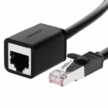 Ugreen Cat6 F/UTP patchkabel RJ45, 0,5 m, zwart