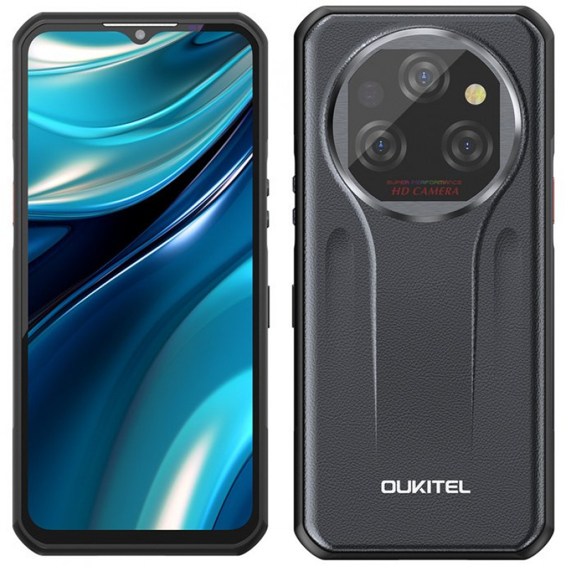 Oukitel WP39 smartphone 6GB/256GB, 11000 mAh, dual SIM, grijs
