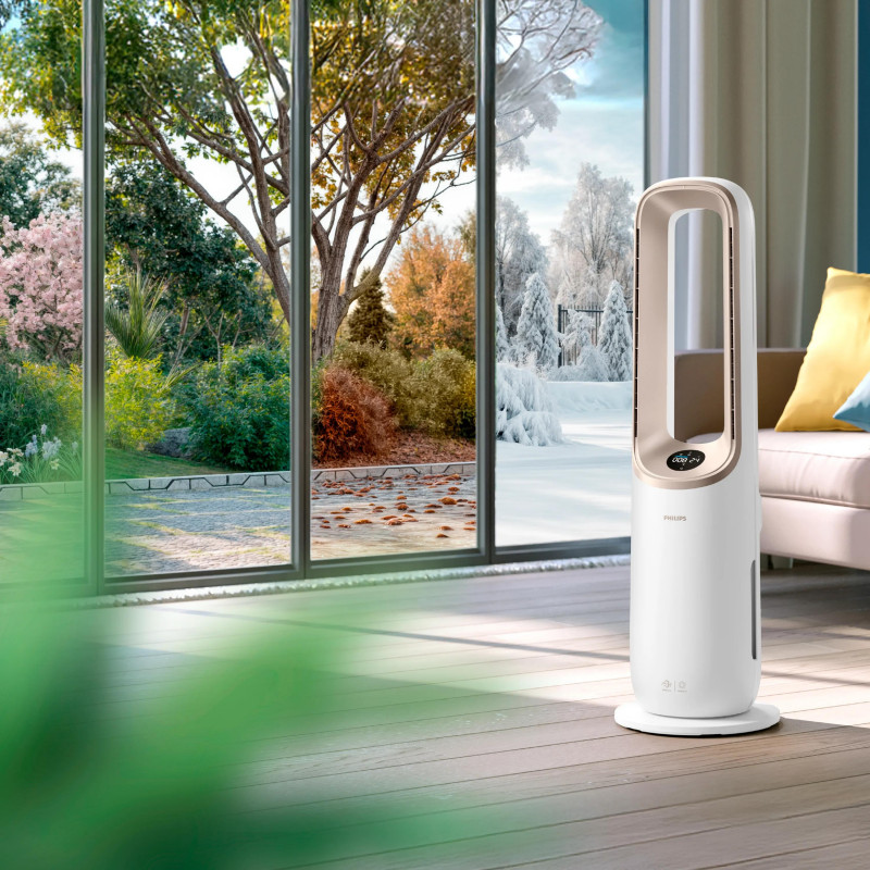 Philips Air Performer 8000 Serie AMF870/16 3-in-1 luchtreiniger met ventilator- en verwarmingsfunctie