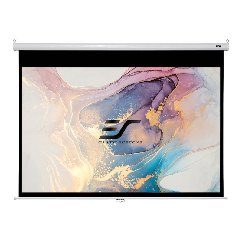 Elite Screens Manual Series M100XWH-E24 projectiescherm 254 cm (100 inch), HDTV-formaat, plafond-/wandmontage